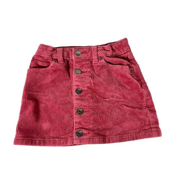 Cat & Jack Corduroy Adjustable Waist Skirt XS 4/5 Mauve - Picture 1 of 6